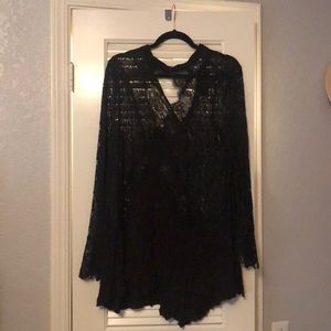 Free people black tunic dress